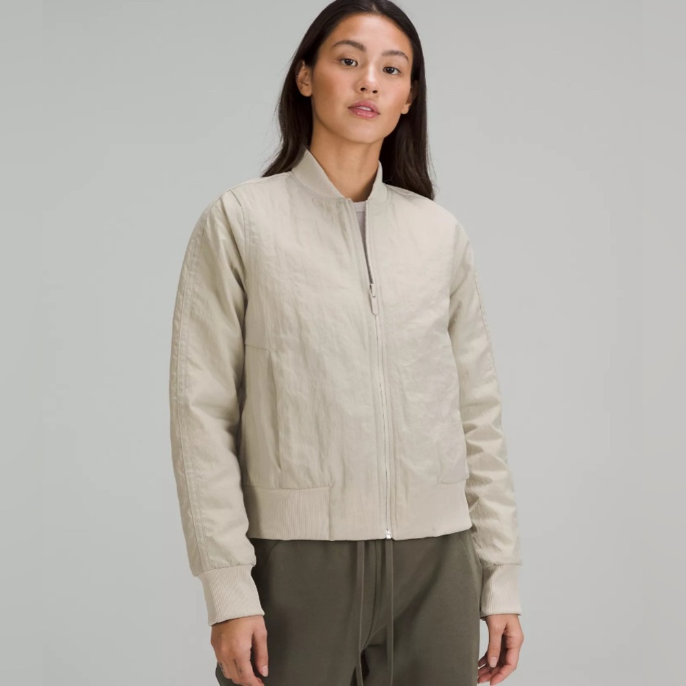 Lululemon reversible bomber jacket.